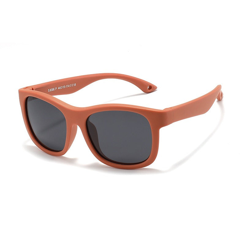 Wholesale 0-3 Years Old Baby Outdoor Silicone Frame Sunglasses
